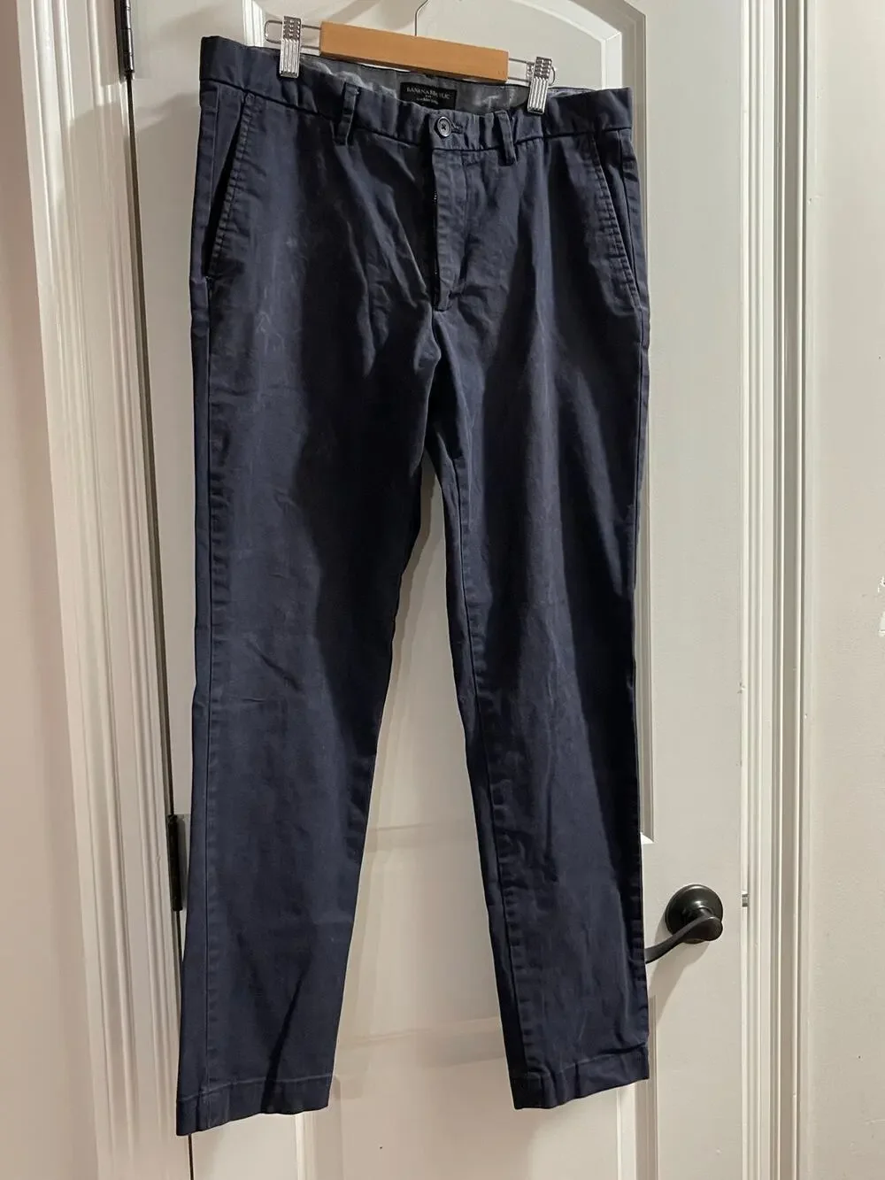 Banana Republic Mason Chino Pants Mens 31x30 GUC